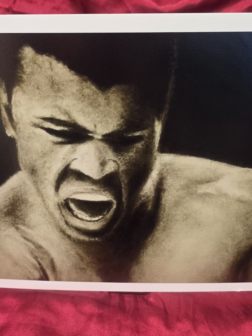 11x14 Muhammad Ali Charcoal Art Print